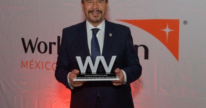 GOBIERNO DE PEDRO RODRÍGUEZ RECIBE RECONOCIMIENTO DE PARTE DE WORLD VISION POR SU DEDICACIÓN EN FAVOR DE LAS NIÑAS Y NIÑOS DE ATIZAPÁN DE ZARAGOZA
