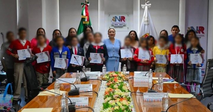 REALIZA NICOLÁS ROMERO PRIMER CABILDO INFANTIL; LA ALCALDESA YOSELIN MENDOZA RECONOCE AVANCES EN DIFUSIÓN DE SUS DERECHOS