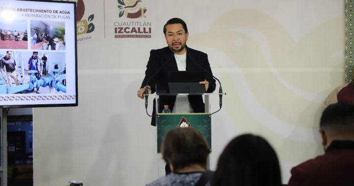 Desde el 1° de enero,hemos implementado acciones porla mejoradel suministrode agua:Daniel Serrano