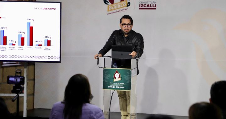 Destaca Daniel Serrano disminución del 5.36% en lo índices delictivos en Cuautitlán Izcalli