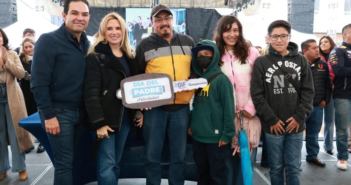 CELEBRA HUIXQUILUCAN EL DÍA DEL PADRE CON LA RIFA DE SIETE AUTOMÓVILES Y MIL 300 PREMIOS