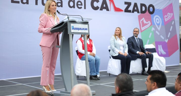 RECIBE HUIXQUILUCAN A “LA RUTA DEL CALZADO DE SAN MATEO ATENCO”