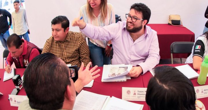 ENCABEZA ISAAC MONTOYA UN GOBIERNO CERCANO Y COMPROMETIDO CON EL BIENESTAR DE LAS Y LOS NAUCALPENSES