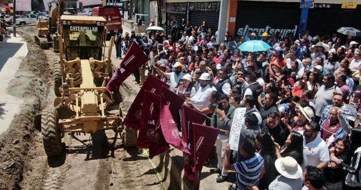 INICIA GOBIERNO DE ISAAC MONTOYA REHABILITACIÓN INTEGRAL DE LA AVENIDA LOS ARCOS, CAMINO A LOS CIPRESES QUE CONECTA HACIA LA UNIVERSIDAD ROSARIO CASTELLANOS