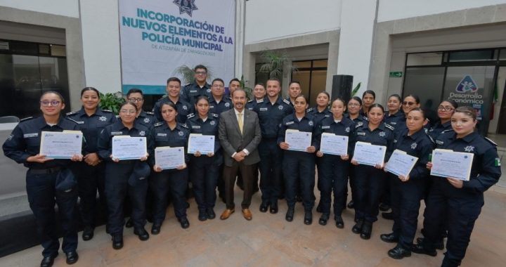 GOBIERNO DE PEDRO RODRÍGUEZ  SIGUE CRECIENDO EN SEGURIDAD: SE INTEGRA UNA NUEVA GENERACIÓN DE POLICÍAS CON VALOR Y COMPROMISO