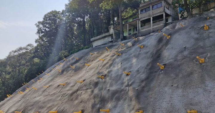 HUIXQUILUCAN ESTABILIZACIÓN DE TALUD EN AVENIDA CRISTÓBAL COLÓN