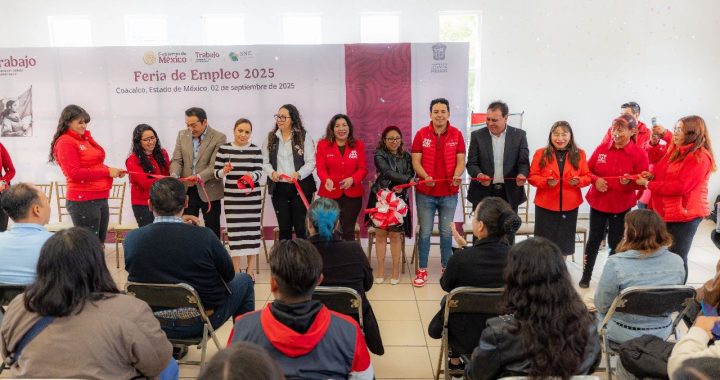 GOBIERNO DE COACALCO Y ESTADO DE MÉXICO IMPULSAN OPORTUNIDADES LABORALES