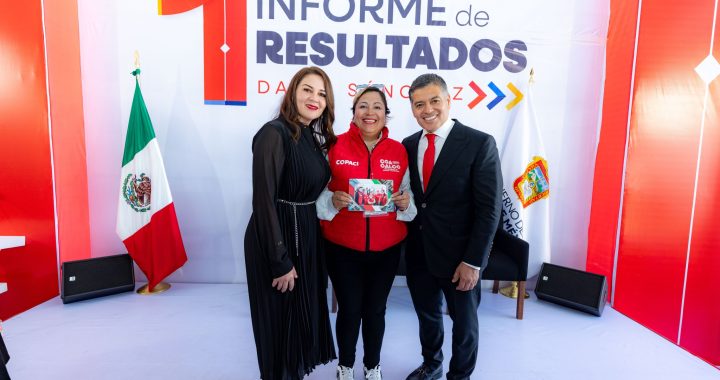 UN AÑO DE TRABAJO Y RESULTADOS: DAVID SÁNCHEZ RINDE CUENTAS A COACALCO