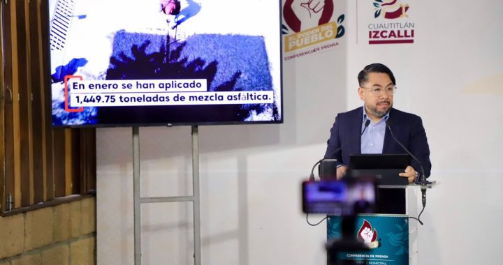 CUAUTITLÁN IZCALLI FORTALECE ACCIONES DE BACHEO Y REHABILITACIÓN VIAL
