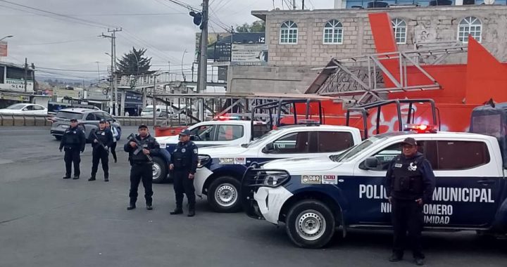 EN NICOLÁS ROMERO PREVALECE LA CALMA Y SE REFUERZA LA VIGILANCIA