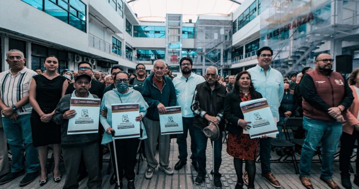 BRINDA GOBIERNO DE NAUCALPAN CERTEZA JURÍDICA A FAMILIAS NAUCALPENSES CON ENTREGA DE 250 TESTAMENTOS