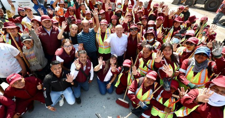 TLALNEPANTLA SE SUMA A LA ESTRATEGIA ESTATAL “LIMPIEMOS NUESTRO EDOMÉX” EN LA MEGA JORNADA METROPOLITANA