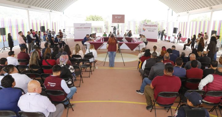El Gobierno de Tlalnepantla que encabeza Raciel Pérez Cruz llevó a cabo la sesión que Cabildo Abierto