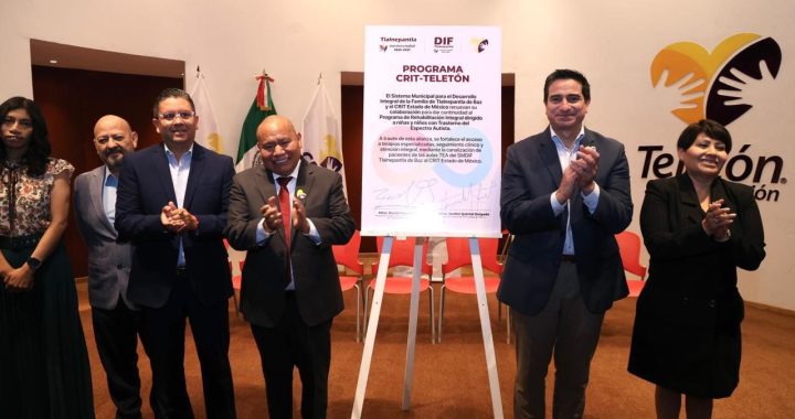 RACIEL PÉREZ CRUZ FORTALECE APOYO A LA INFANCIA CON FIRMA DE CONVENIO CON EL CRIT ESTADO DE MÉXICO