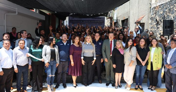 HUIXQUILUCAN INAUGURA CENTRO DE ATENCIÓN MÚLTIPLE EN LA CABECERA MUNICIPAL