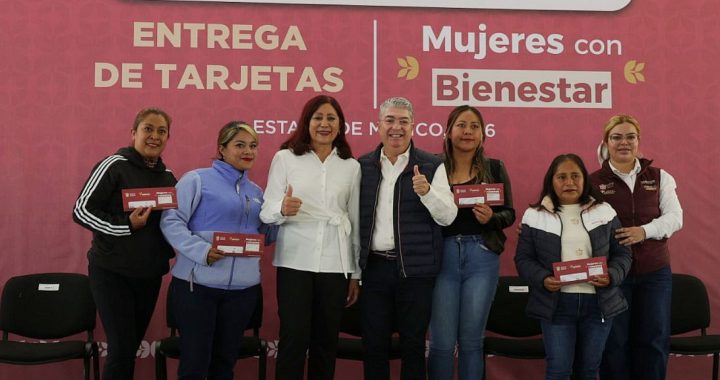 PRESIDENTA MUNICIPAL ROSI WONG Y GOBIERNO DEL ESTADO DE MÉXICO FORTALECEN APOYO A MUJERES TECAMAQUENSES CON ENTREGA DE TARJETAS BIENESTAR
