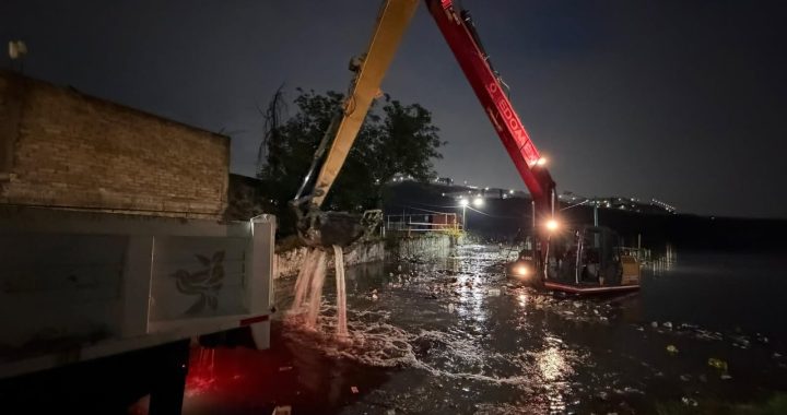 La atención a las familias izcallenses continúa con acciones permanentes en las zonas afectadas por las lluvias.