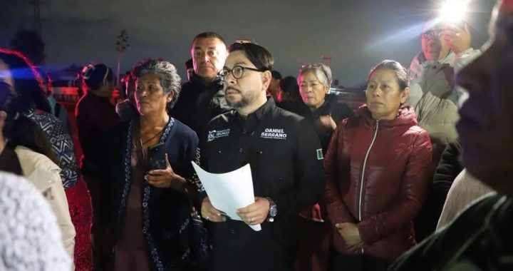 Daniel Serrano atiende de manera directa la emergencia por afectaciones en Valle de las Flores