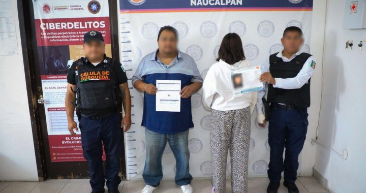 LA GUARDIA MUNICIPAL DE NAUCALPAN LOCALIZA SANA Y SALVA A ADOLESCENTE CON ALERTA AMBER ACTIVA