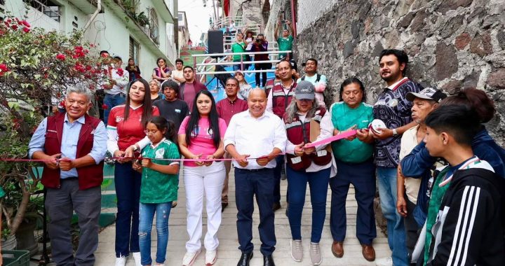 EL GOBIERNO DE TLALNEPANTLA INAUGURA OBRAS DE INFRAESTRUCTURA URBANA Y MEJORAMIENTO VISUAL EN LOMAS DE SAN JUAN IXHUATEPEC