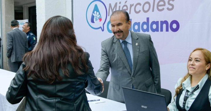 MIÉRCOLES CIUDADANO, UN PROGRAMA QUE SUMA 2 MIL 799 ATENCIONES PERSONALIZADAS EN ATIZAPÁN DE ZARAGOZA