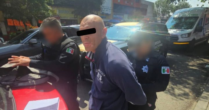 RESPUESTA INMEDIATA DE LA GUARDIA MUNICIPAL PERMITE DETENER A PRESUNTO RESPONSABLE DE ROBO A VARIAS FARMACIAS EN NAUCALPAN