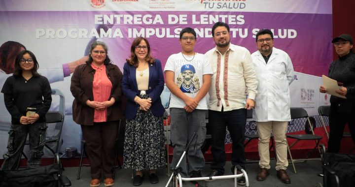 CON EL PROGRAMA IMPULSANDO TU SALUD EL GOBIERNO DE NAUCALPAN YA ENTREGÓ MÁS DE 4 MIL LENTES