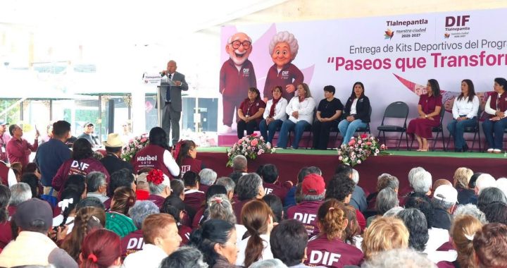 PRESIDENTE RACIEL PÉREZ CRUZ ENTREGA KITS DEPORTIVOS DEL PROGRAMA «PASEOS QUE TRANSFORMAN»