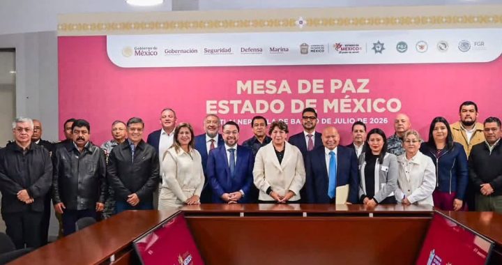 Tlalnepantla, sede de la Mesa de Paz, logra reducir el robo de vehículos y homicidios con el Mando Unificado Oriente