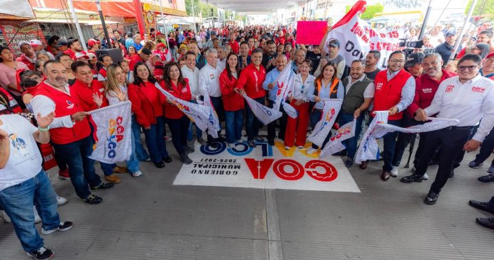 INAUGURA DAVID SÁNCHEZ REPAVIMENTACIÓN DEL EJE 3, UNA OBRA CLAVE PARA LA MOVILIDAD