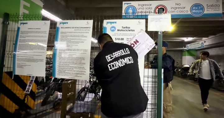 Gobierno de Cuautitlán Izcalli suspende cobro a motocicletas en estacionamiento de Luna Parc por carecer de autorización municipal