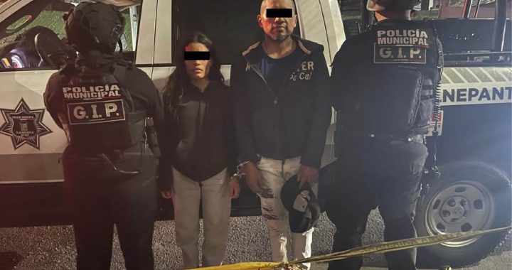 DETIENEN POLICÍAS DE TLALNEPANTLA A DOS PERSONAS POR PRESUNTOS DELITOS CONTRA LA SALUD*