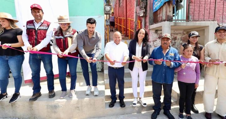 RACIEL PÉREZ CRUZ TRANSFORMA LA COLONIA EL PUERTO CON OBRAS INTEGRALES DE INFRAESTRUCTURA URBANA Y MEJORAMIENTO DEL ESPACIO PÚBLICO