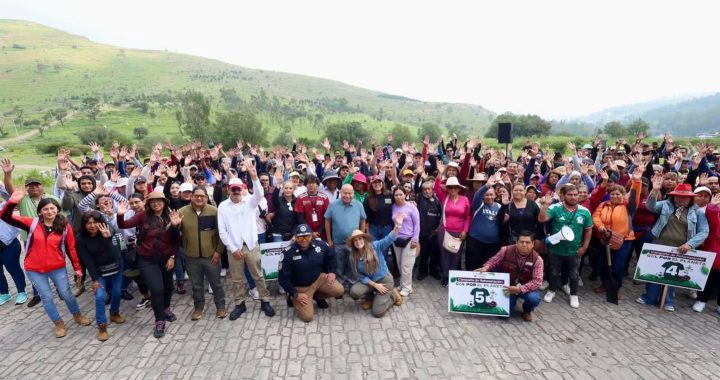 TLALNEPANTLA SE SUMA A LA «JORNADA NACIONAL DE REFORESTACIÓN» DEL GOBIERNO FEDERAL PARA UN FUTURO SUSTENTABLE Y VERDE
