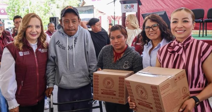 NICOLÁS ROMERO, ANFITRIÓN DE LA ENTREGA REGIONAL DE APOYOS ESTATALES PARA MEJORAR LA ALIMENTACIÓN