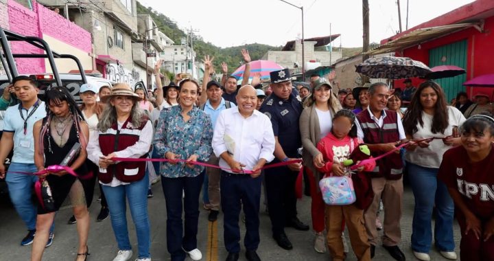 RACIEL PÉREZ CRUZ CONTINÚA LA DIGNIFICACIÓN DEL ORIENTE EN TLALNEPANTLA CON INFRAESTRUCTURA URBANA DE CALIDAD