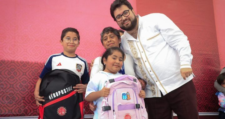 IMPULSA NAUCALPAN REGRESO A CLASES CON 1,500 MOCHILAS Y ÚTILES ESCOLARES PARA ESTUDIANTES