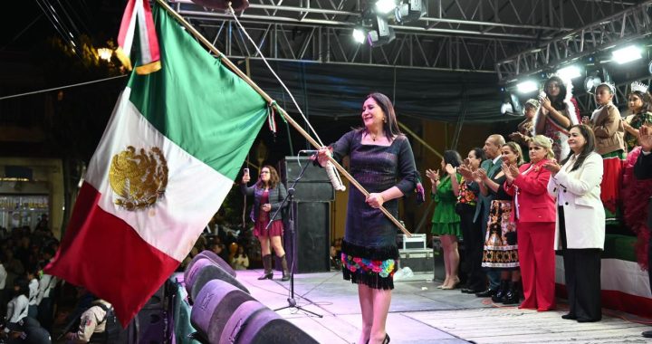 TECÁMAC CELEBRA EL GRITO DE INDEPENDENCIA EN CUATRO COMUNIDADES