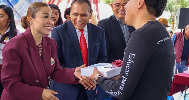 EN NICOLÁS ROMERO LA EDUCACIÓN ES ALTA PRIORIDAD PARA EL GOBIERNO MUNICIPAL