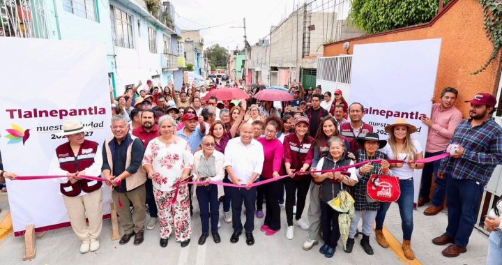 LA TRANSFORMACIÓN AVANZA CON RACIEL PÉREZ CRUZ; ENTREGA OBRAS DE INFRAESTRUCTURA URBANA Y REPAVIMENTACIÓN EN SAN LUCAS PATONI