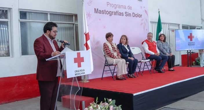 EL GOBIERNO DE NAUCALPAN EN CONJUNTO CON LA CRUZ ROJA Y LA FUNDACIÓN DIEZ MORODO PONEN EN MARCHA LA JORNADA DE SALUD PARA MUJERES