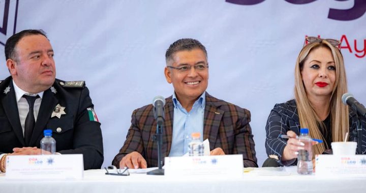 DAVID SÁNCHEZ ISIDORO FORTALECE SEGURIDAD Y PREPARA NUEVA ETAPA DE OBRAS EN COACALCO