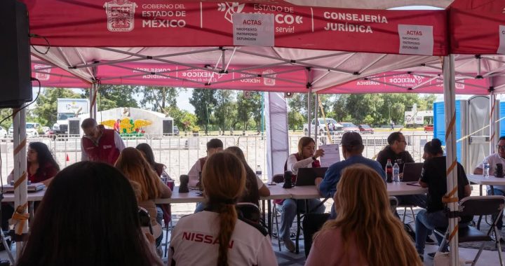 Más de 125 trámites y servicios llegan a Cuautitlán Izcalli con las Caravanas por la Justicia Social